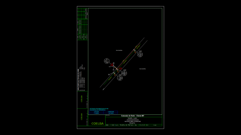 13.8kV Medium Voltage Distribution Line Extension Plan for Industrial Customer