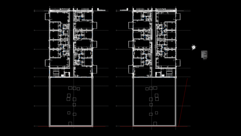 7th Floor Drywall Plan for Belgrade Waterfront Residential Tower