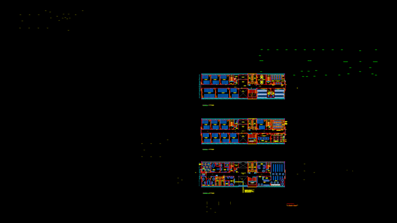 Educational Facility Floor Plans with tactile Paving System