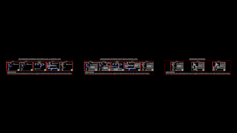 Electrical Single-Line Diagrams for EDP Grid-Connected DG Systems