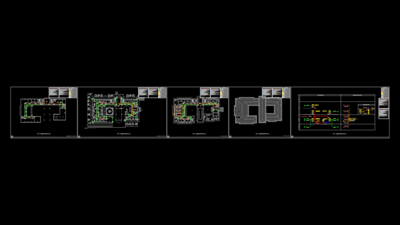 Multi-Floor CCTV and Public Address System Plan for University Building