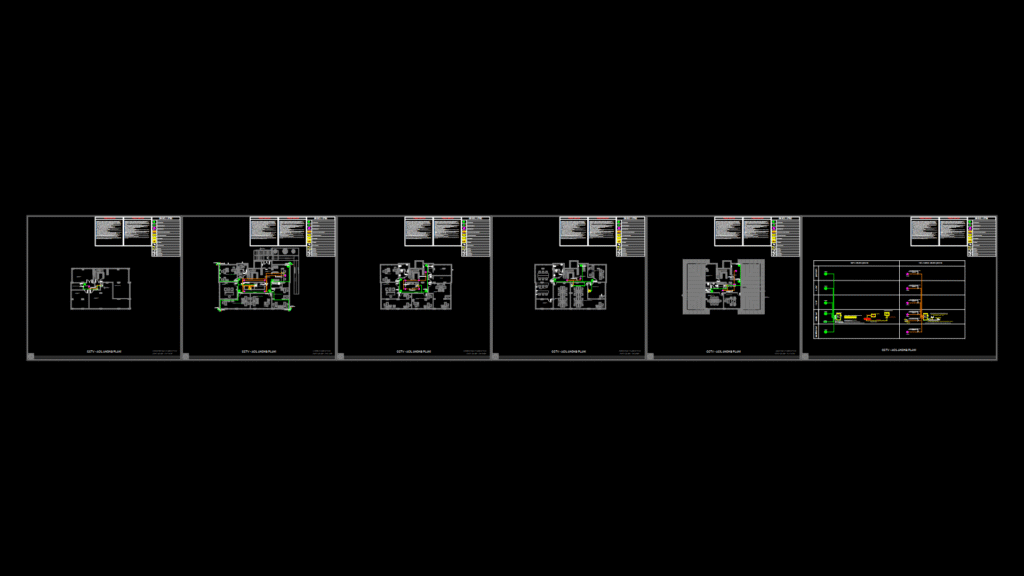 Multi-Floor CCTV and Public Address System Plan for Building No.2