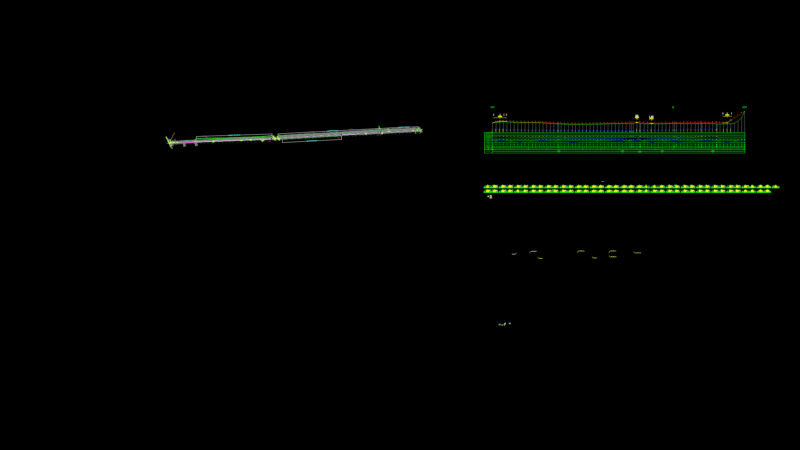Road reconstruction Plan and Profile Drawing for 1.4km Arterial Route