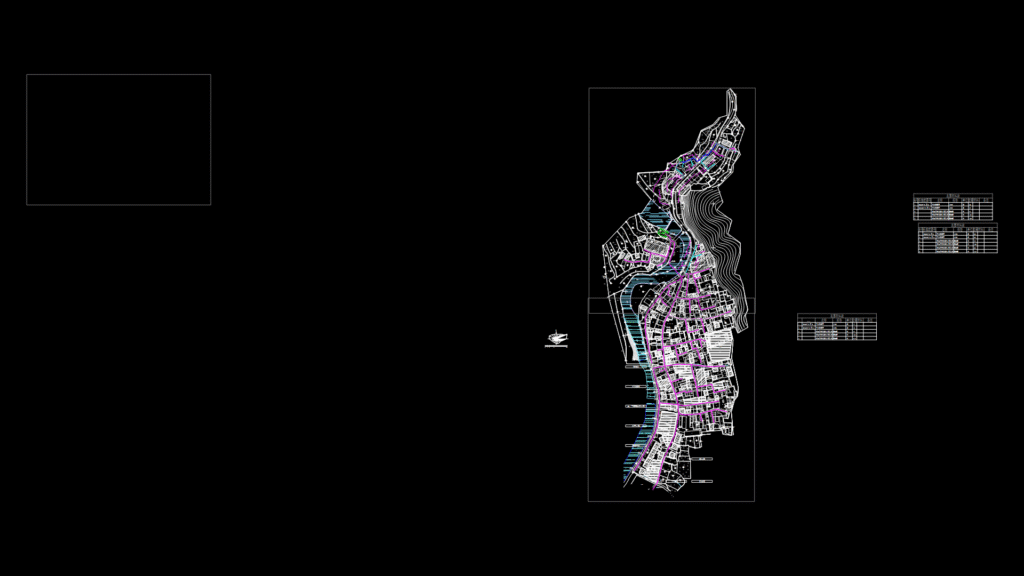 Urban Site Plan for Tashi Village Development with Utility Infrastructure