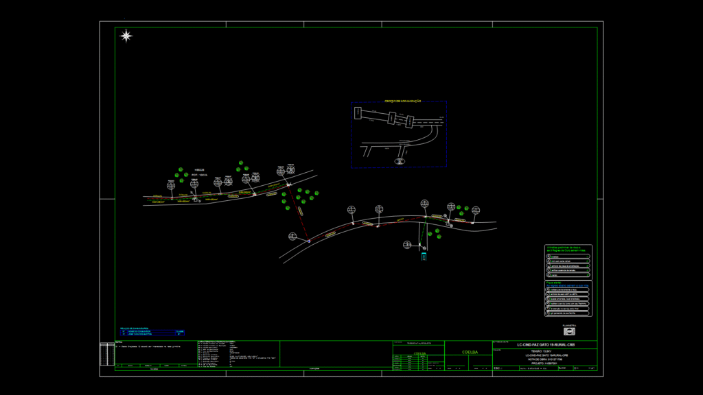 13.8kV Rural Distribution line Extension Plan with Transformer