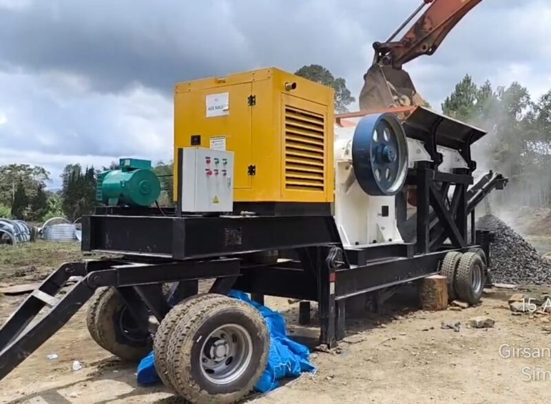 Crusher Portable W/ Jaw 600 x 900