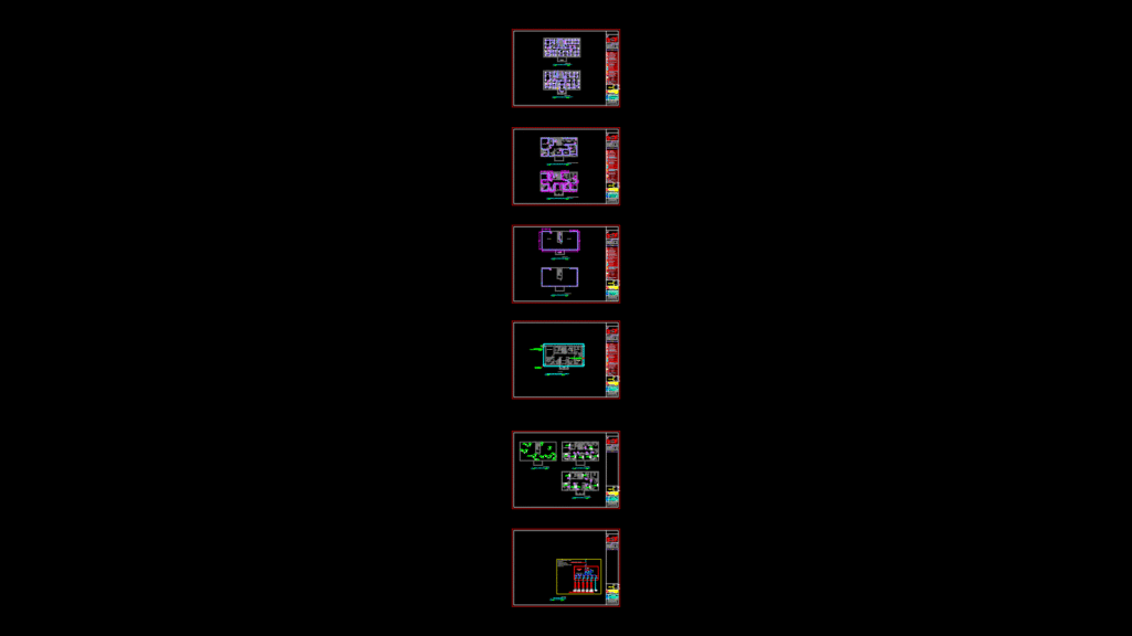 MEP Electrical Plan for Administration Building with Grounding System