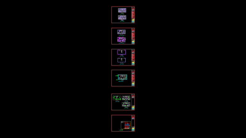 MEP Electrical Plan for Administration Building with Grounding System