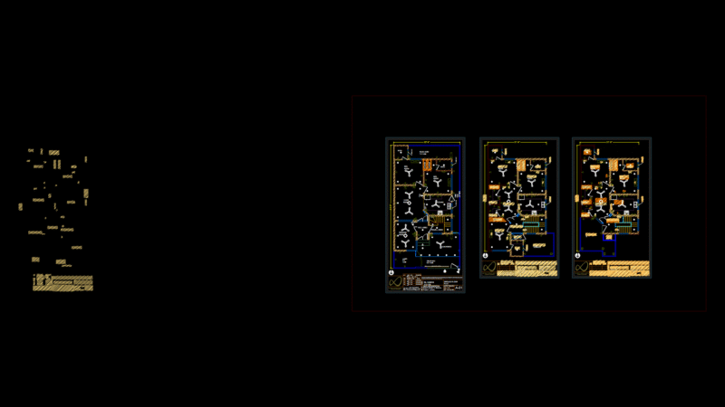 Residential Three-Story Electrification Plan with AC Integration