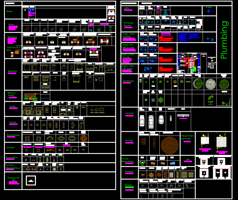 Ground Floor House Plan 30x45 ft | 2BHK Modern Blueprint with Parking ...