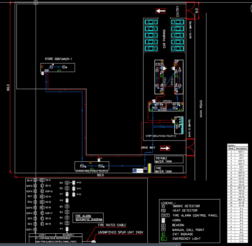 Integrated Storage Tank & Piping Layout - Structural & Piping Detail ...