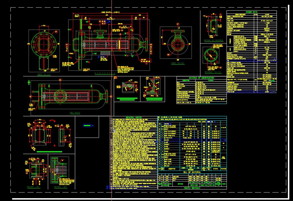 Integrated Storage Tank & Piping Layout – Structural & Piping Detail Drawing