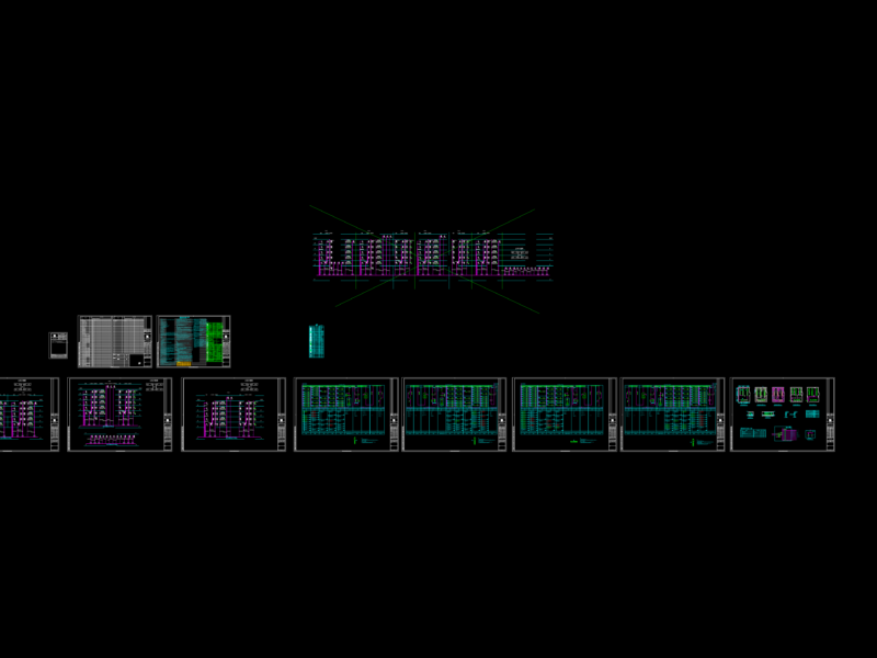 Laboratory building substation DWG