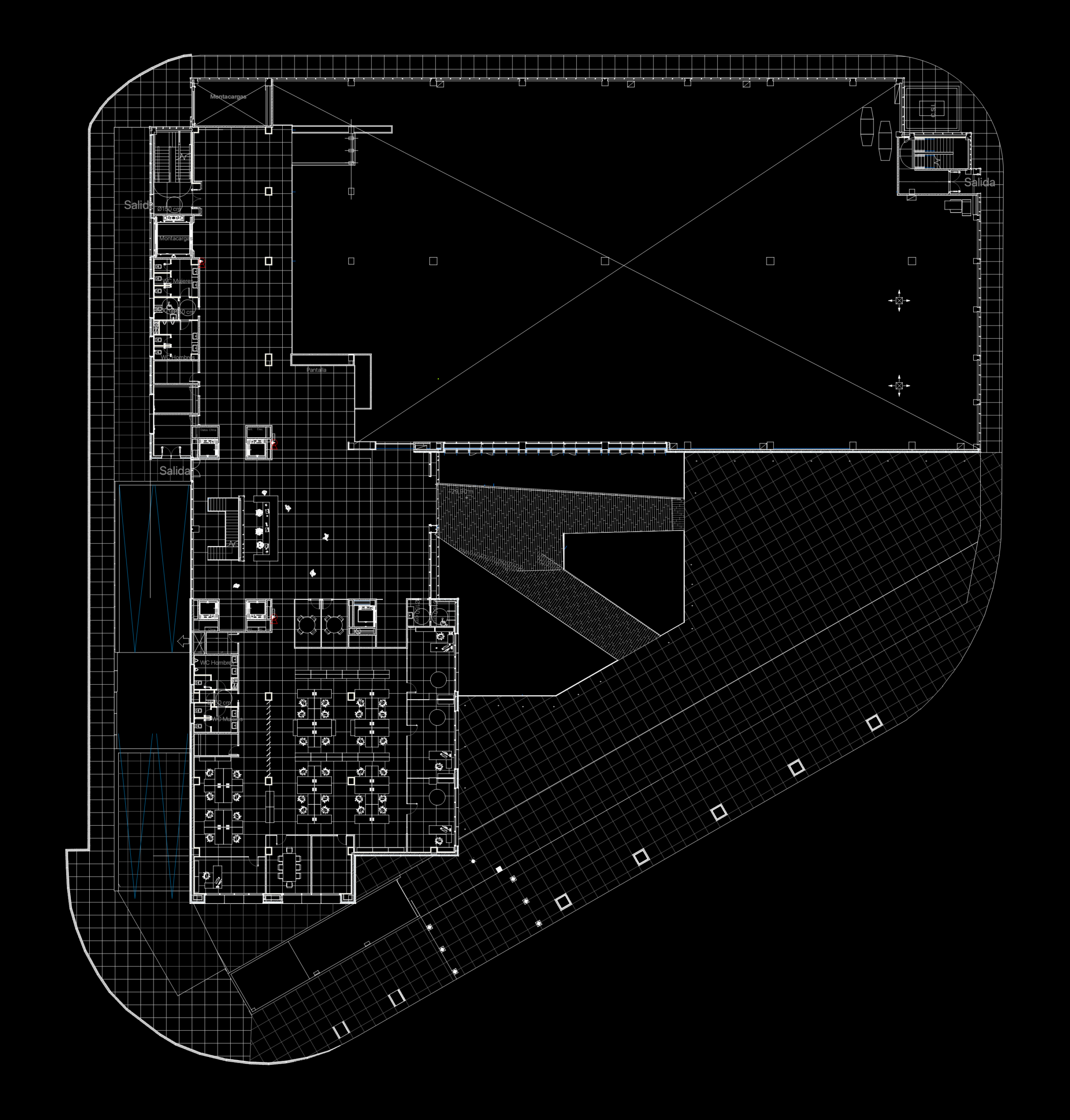 Commercial Office Ground Floor Plan DWG | Designs CAD