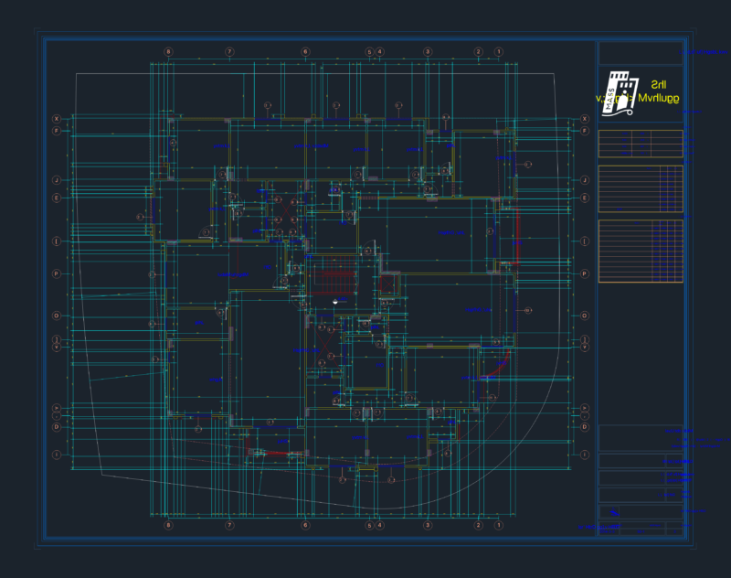 Residential first floor layout
