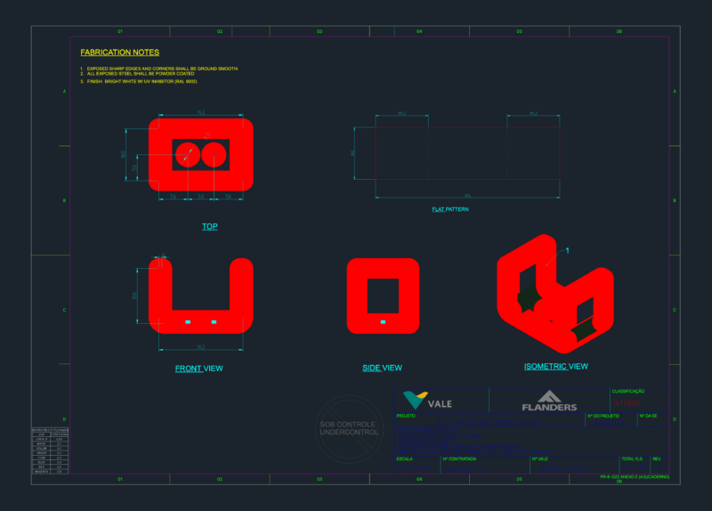 Mode light bracket Flanders