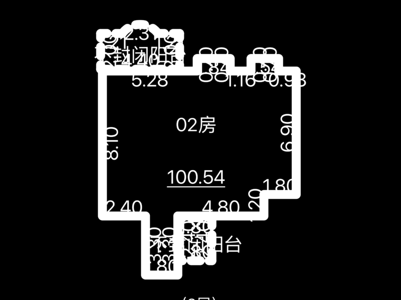 100.54 sqm Unit Type 02 Residential Apartment Layout
