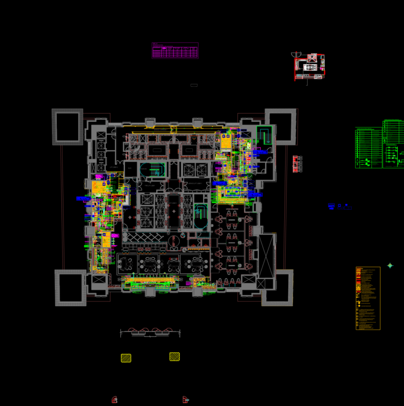 Restaurant kitchen layout plan