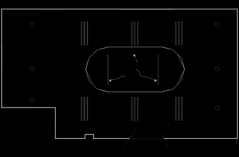 3D Lighting Layout and Ceiling Plan DWG