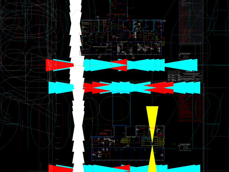 Border post floor plans