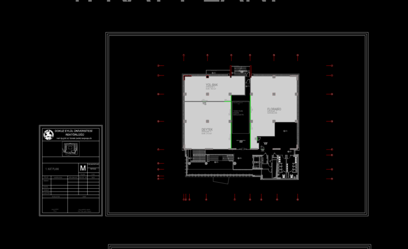 BioIzmir building office layout