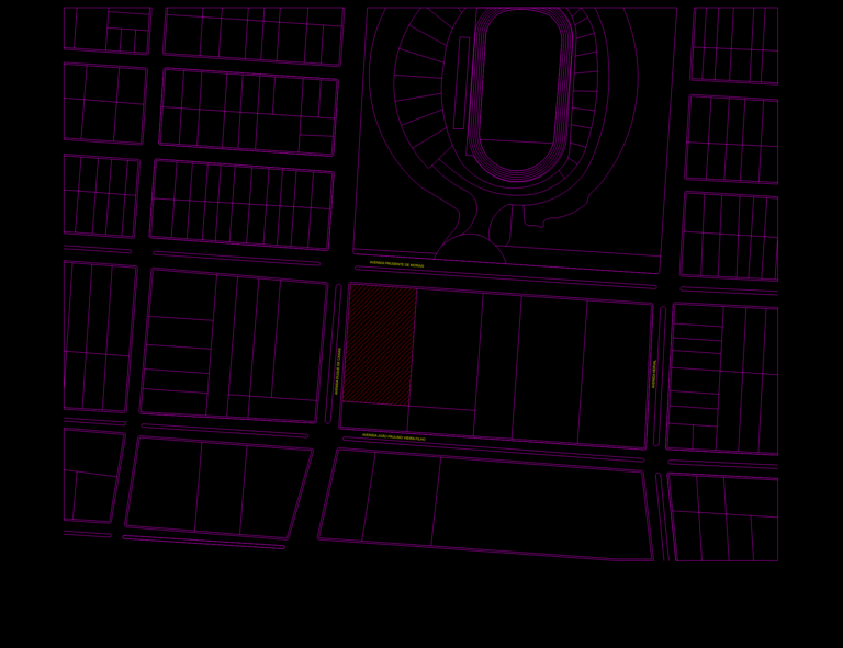 Multi-level school floor plans including basement parking, mezzanine, and building sections in CAD.