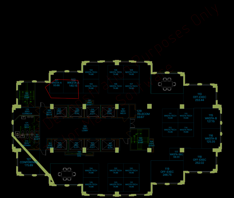 HQ-17 Office Floor Plan