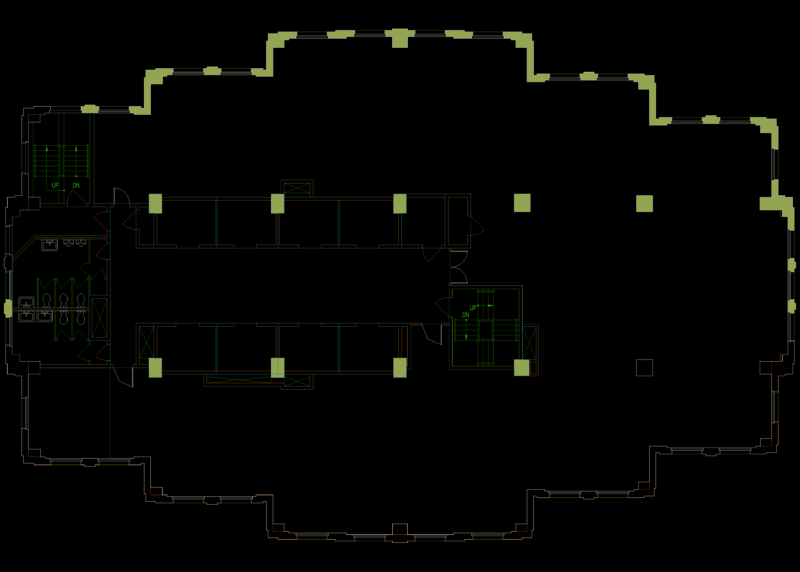 Office floor plan layout