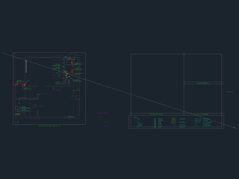 Apartment Unit Plumbing & Drainage Plan DWG