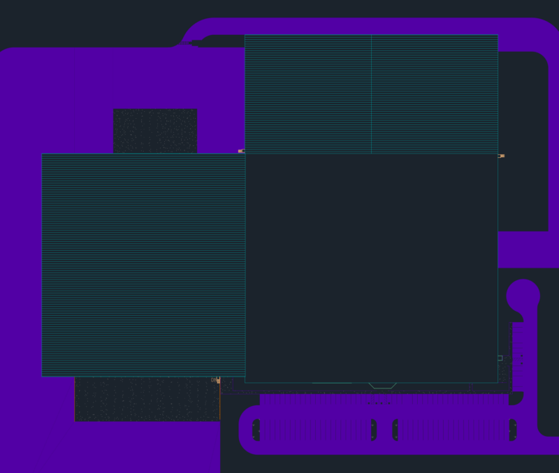 Site plan for PCA Richland industrial facility