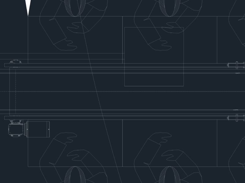 FM Smart Guiding Cut Up System and Leg Deboning Line Layout CAD Plan