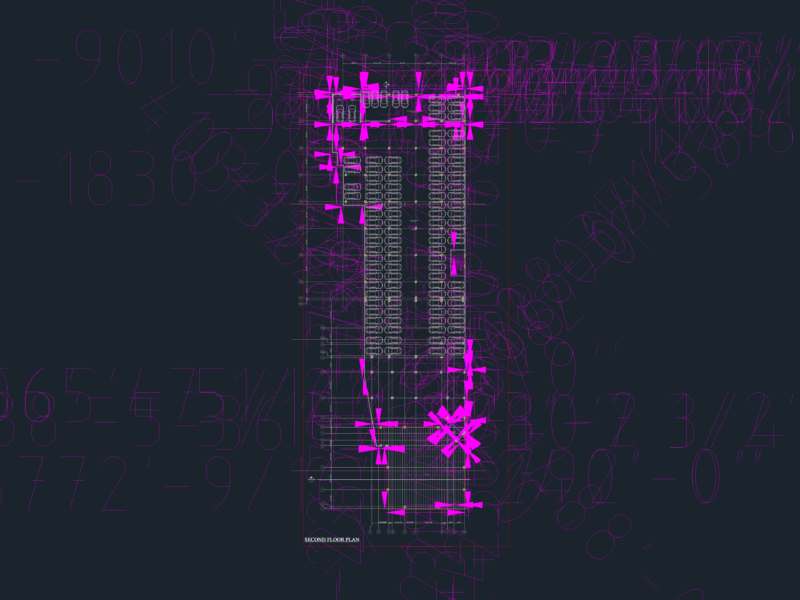 Second floor parking plan