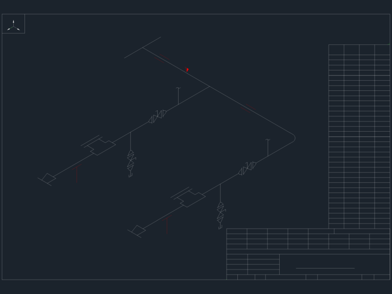Piping isometric CAD drawing for a feed oil line featuring DN200 gate valves and weld points.