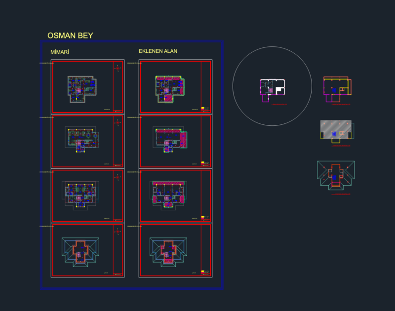 Osman Bey villa plans
