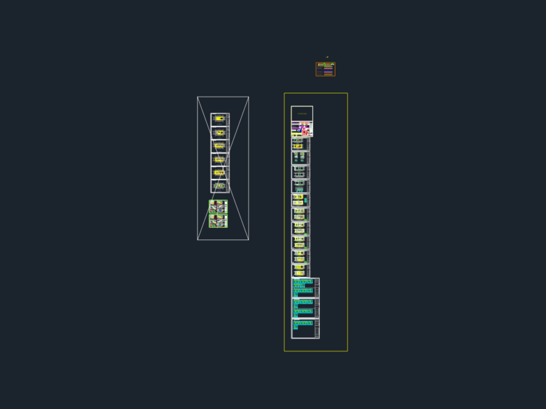 Architectural and structural CAD drawings for a 4-story house including foundation and steel reinforcement details.
