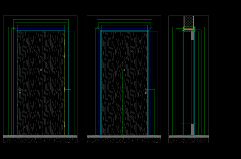 60m Fire Rated Door