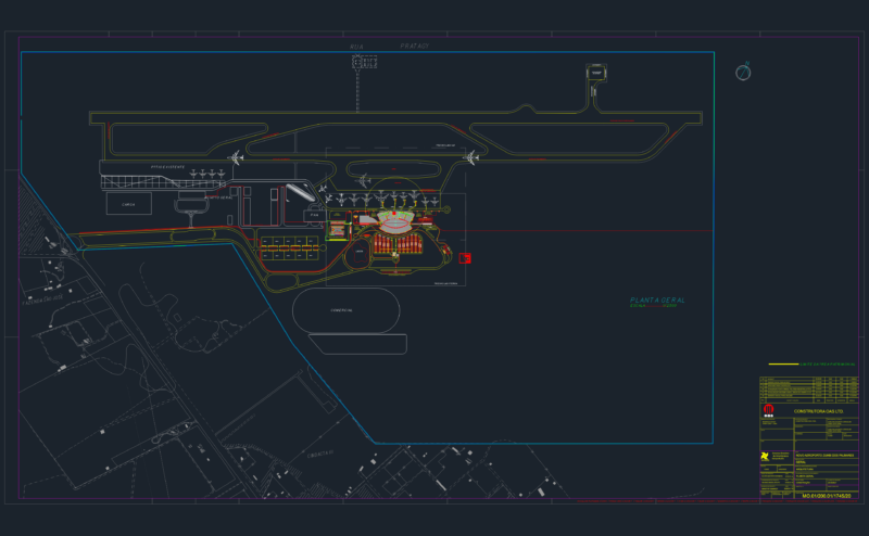 Zumbi dos Palmares Airport Plan