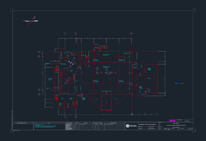 Unigas II Safety Device Location Plan at Level 11550-12850