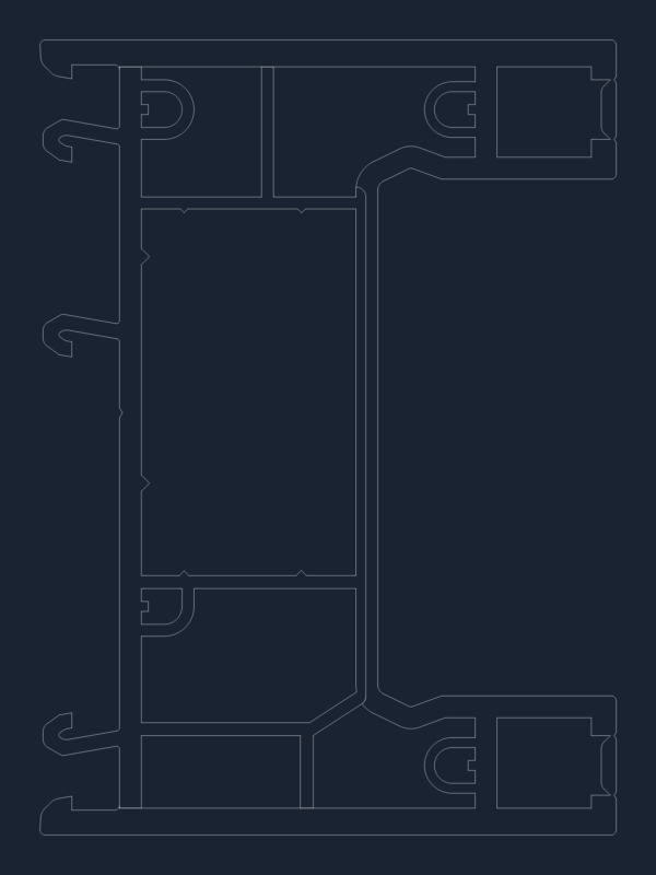 REHAU 1506520 Profile DWG