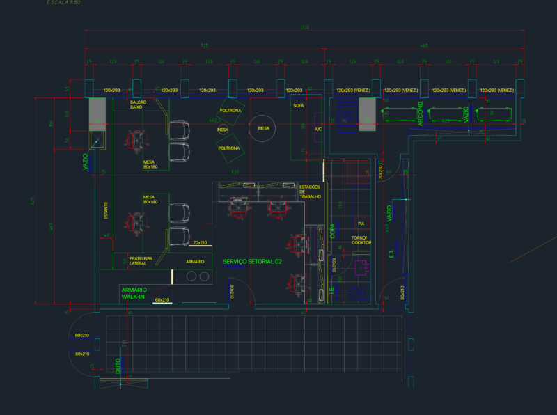 Office Layout & MEP DWG
