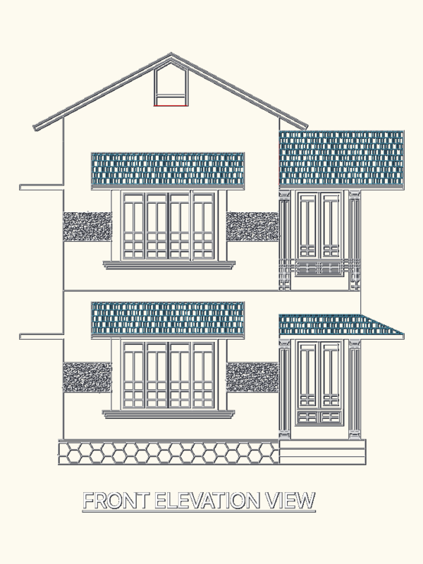 Modern Villa Plans DWG