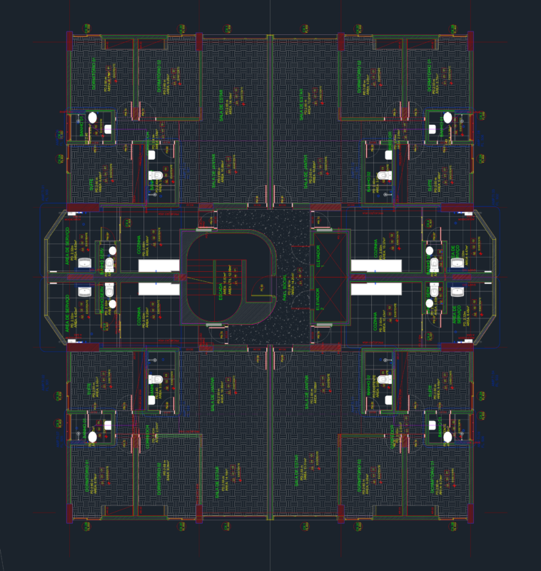 8th floor apartment plan