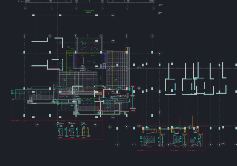 Architectural floor plan of a penthouse showing door and window key locations with callouts for sliders and fire doors.