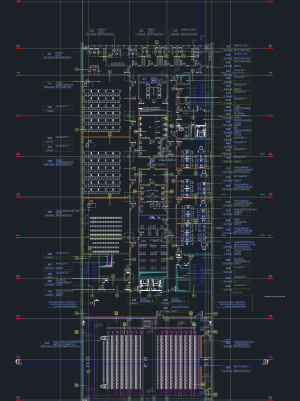 CZITT research and innovation center architectural floor plans