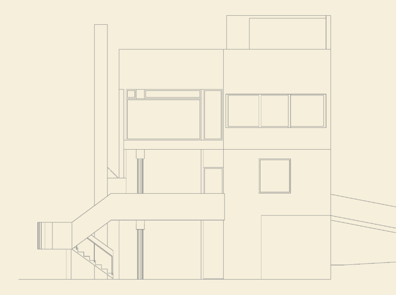 Smith House east elevation