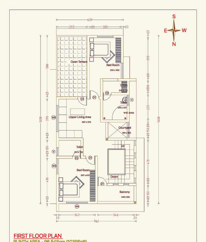 Proposed residential house plans