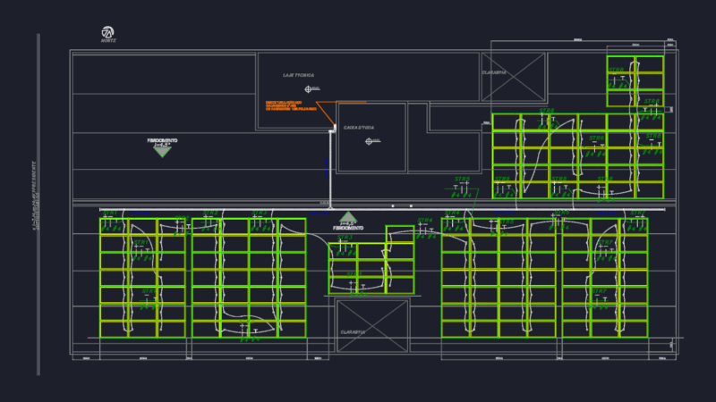 20kW Solar PV Roof Plan & Electrical Distribution Details DWG