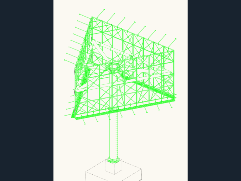 3-Sided Billboard Structure