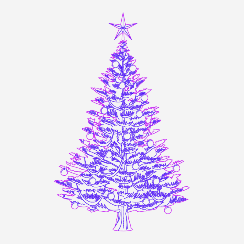 3.1M DECORATED CHRISTMAS TREE