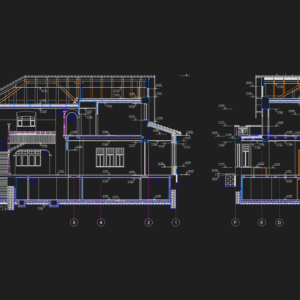 4-Level Residential Villa with Elevator and Basement Set | Designs CAD